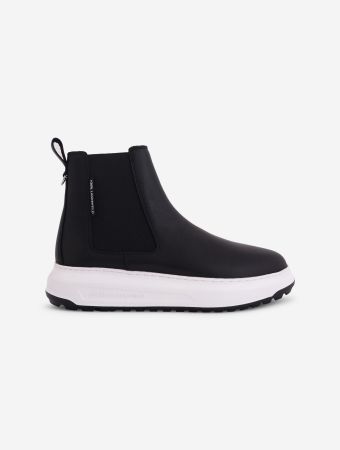 Karl Lagerfeld Black Kapri Mid Gore Boots