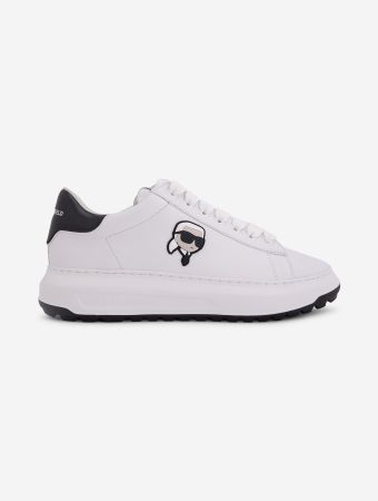 Karl Lagerfeld White Kapri Karl Nft Lo Lace Sneakers