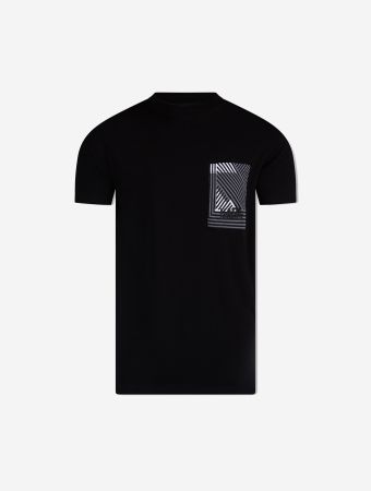 Karl Lagerfeld Black T Shirt Crewneck