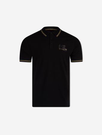Karl Lagerfeld Gold Black Polo