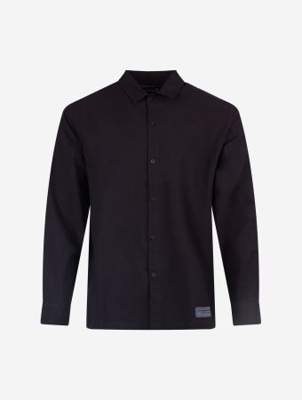 The Giving Movement Pitch Black Linen Shirts