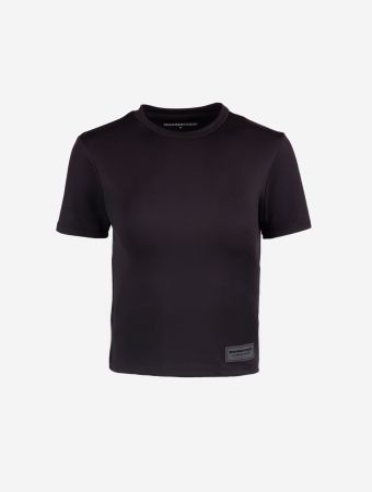 The Giving Movement Pitch Black Activewear Low T Shirts