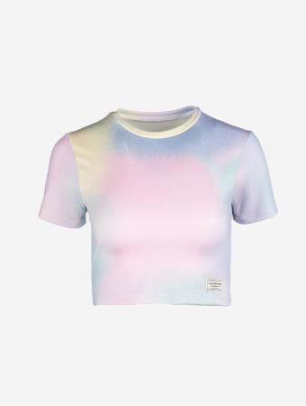 The Giving Movement Candyfloss Aop Crop Top