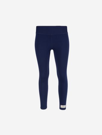 The Giving Movement Navy Softskin Contrast Edge Leggings