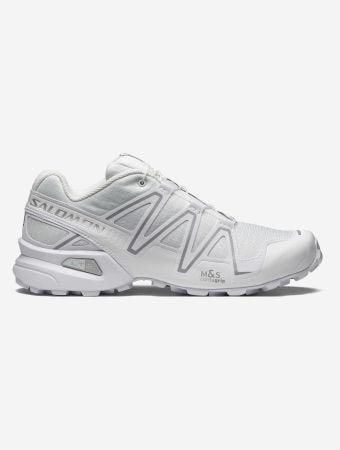 Salomon Speedcross 3 White Silver Sneakers