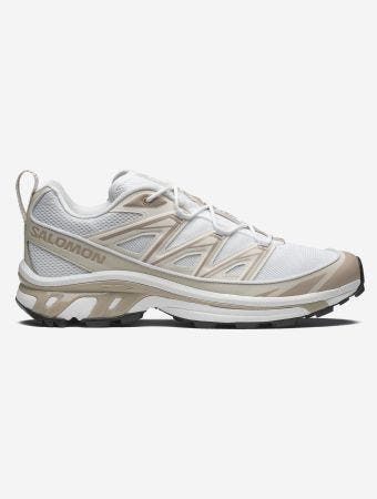 Salomon XT 6 Expanse White Rainy Day Oxford Tan Sneakers